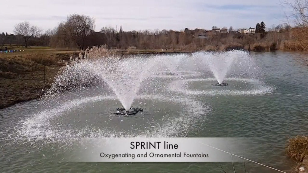Acqua & Co Sprint 1.5 Floating Fountain Complete Kit Single Phase