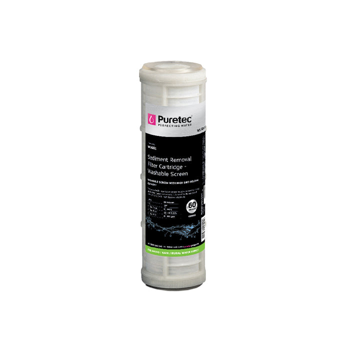 Washable Screen, Standard Dia 2.5" 60Um 10 Inch