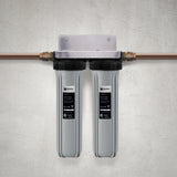 Twin 20" Large Dia Housing 25Mm Conn + Filters For Rainwater - PT-WU20-25R