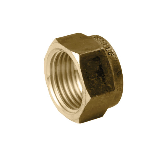 Brass Stop Cap 3/8 Female - PT-BFP006