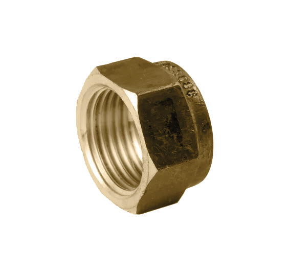 Brass Stop Cap 1/2 Female