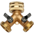 Brass 2 Port Manifold (Suits 25Mm Taps)