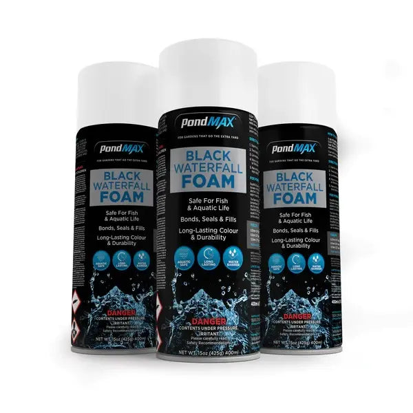 Pondmax - Black Waterfall Foam – 330 ml (12 oz)