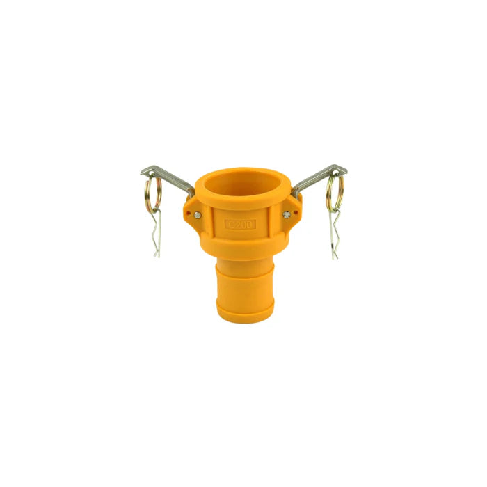 CAMLOCK FITTINGS POLYPROPYLENE 25MM A