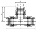 Plasson Equal Tee 40mm