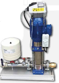 5SV14HPS-M Hydro-Pac VFD pump set 2.2KW 3~ Fitted with HLV2.022 G5. 240V AC 1~ Hydrovar