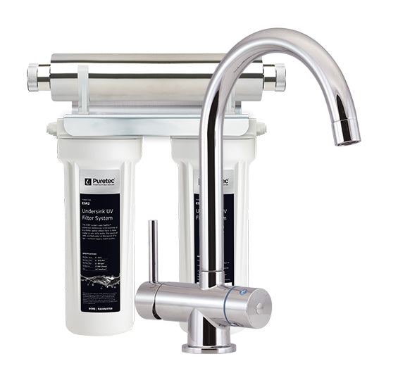 Ecotrol Undersink Twin Filter & Uv System With Tripla-T4