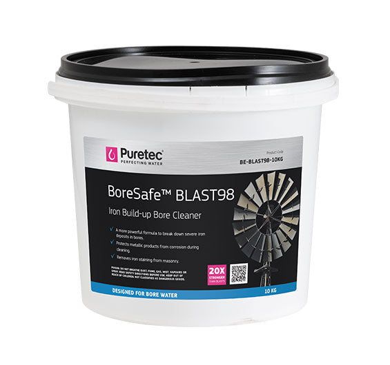 Puretec BoreSafe Eco, Blast 5 & Blast 98 10KG BLAST 98