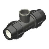 Tee Metric F-Threaded Offtake 40-1.1/4"-40