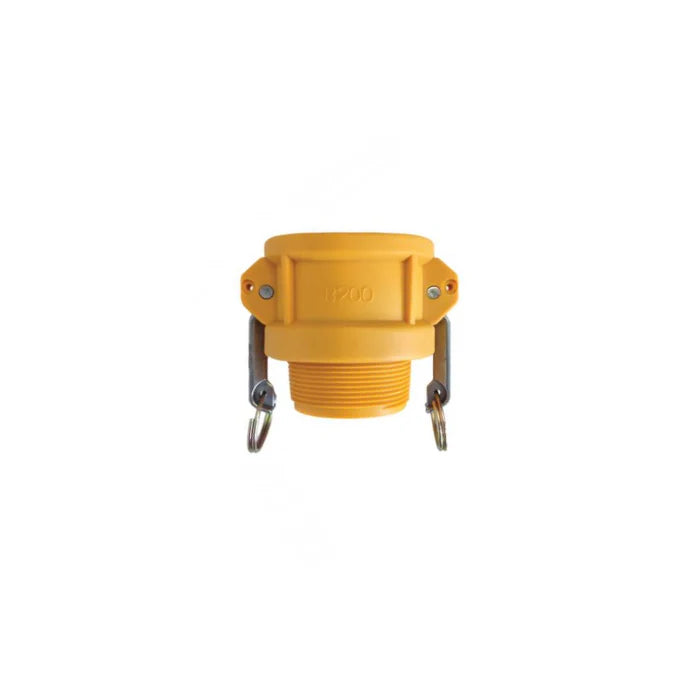 CAMLOCK FITTINGS POLYPROPYLENE 25MM A