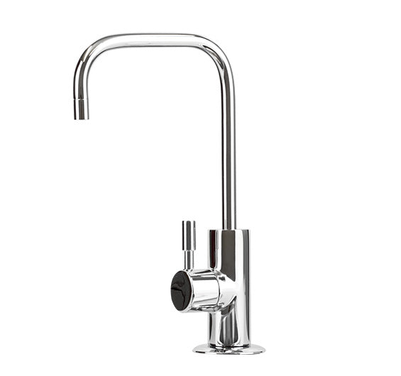 Contemporary Faucet, 1/4 Turn, Chrome