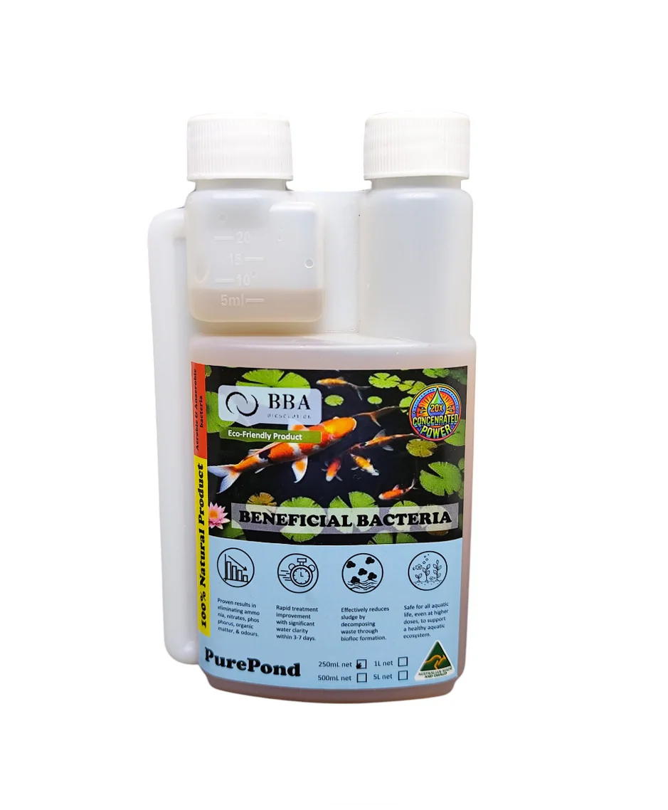 PurePond Beneficial Bacteria Liquid Solution (Aerobic Bacteria) (100ml)