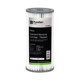 Puretec PP20LD1 Pleated Sediment Filter Cartridge – 20 Micron, 10" x 4.5"