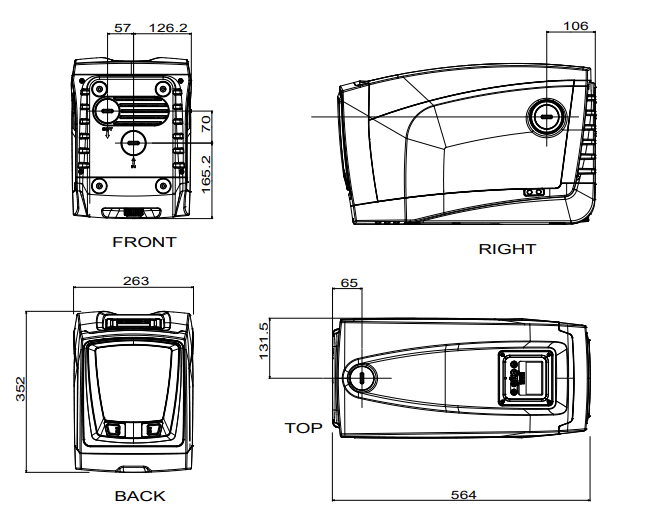 Dab-Esybox Variable Speed Pressure System 120L/min and Max Head 61m 240v