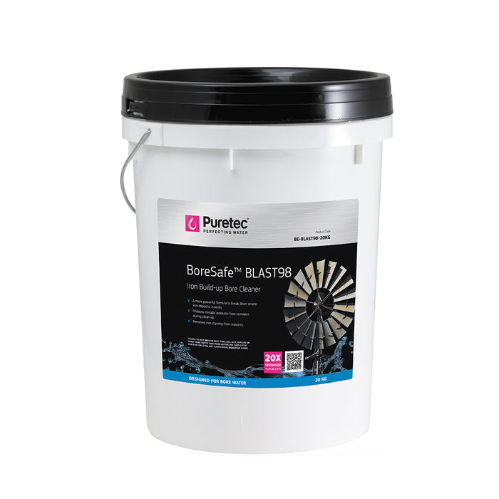 Puretec BoreSafe Eco, Blast 5 & Blast 98 20KG BLAST 98