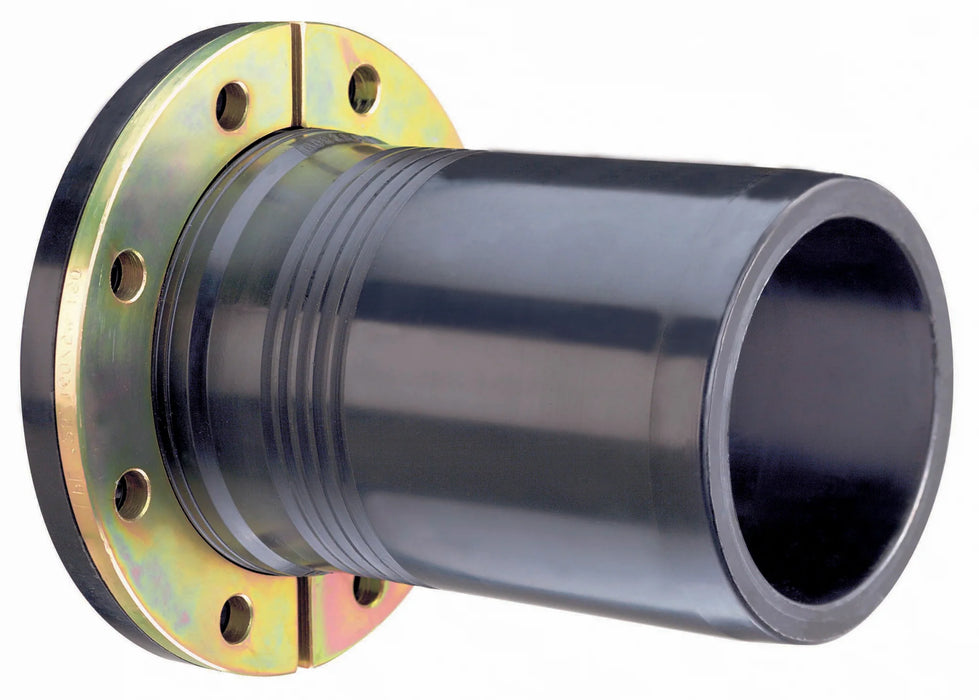 Flange Adaptor Metric Pp C/W Metal Backing Flange 90-2.1/2"