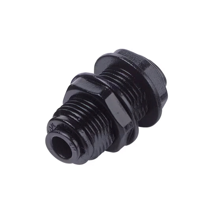 Bulkhead Connector, 12Mm Tube