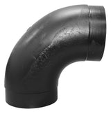 Bend 90Deg Injected Short Spigot Pe100 Sdr17 140