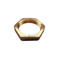 BACK NUT 40mm BRASS