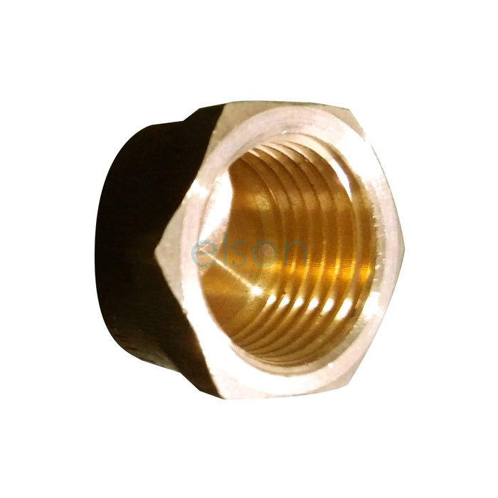 CAP 10mm BRASS