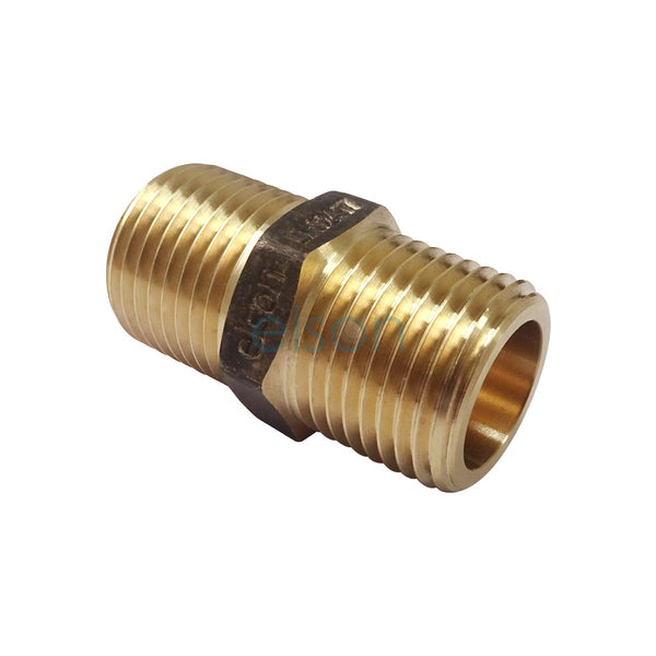 NIPPLE HEXAGON G1/2B (15mmMI) BRS WASHER SEAL