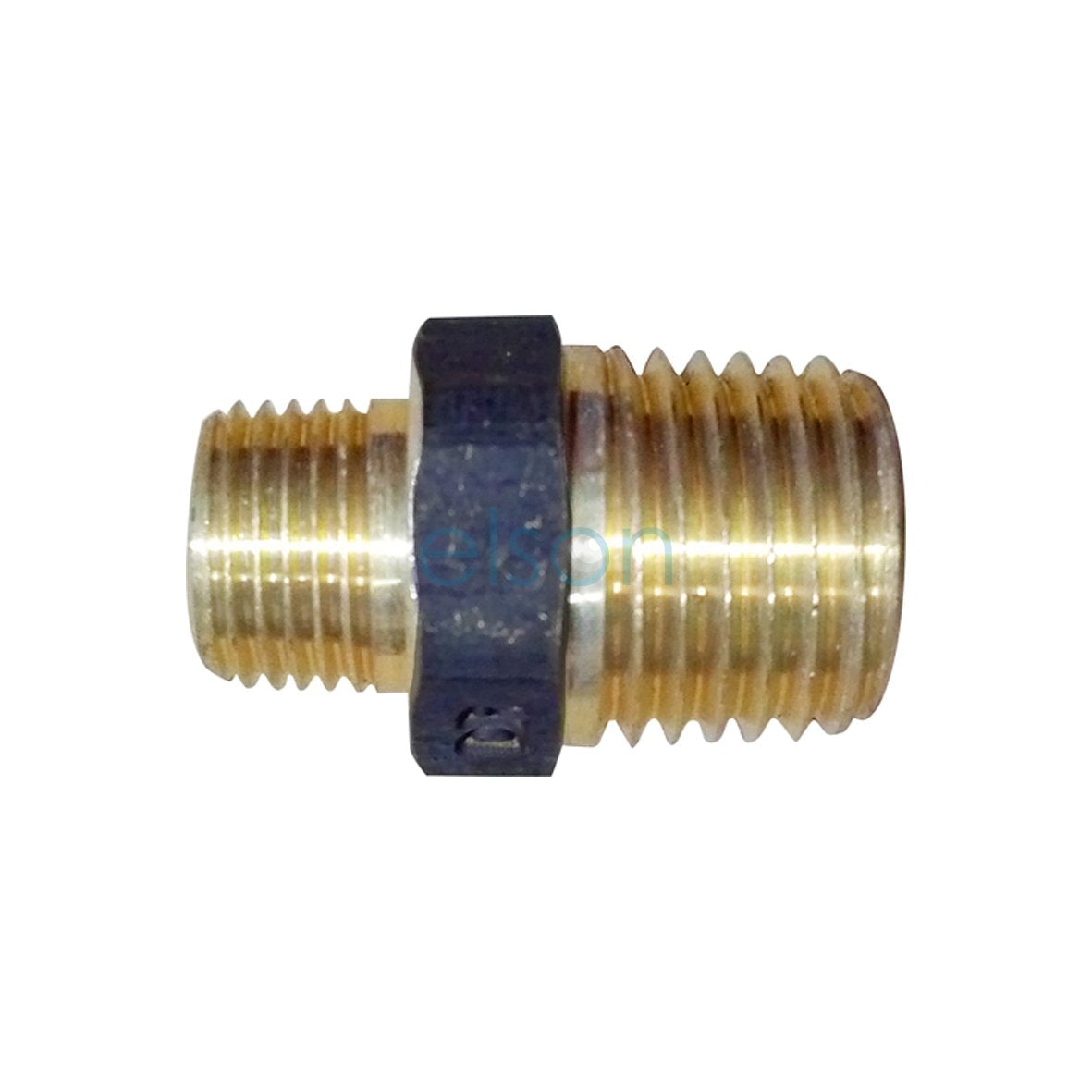 NIPPLE RED. HEXAGON 10mmx6mm (3/8"X1/4") BRASS