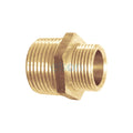 NIPPLE RED. HEXAGON 25mmx20mm BRASS