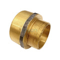 NIPPLE RED. HEXAGON 65mmx50mm BRASS