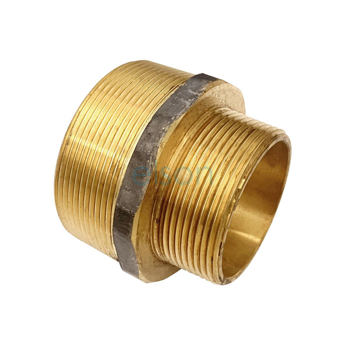 NIPPLE RED. HEXAGON 65mmx50mm BRASS