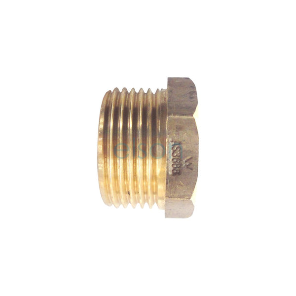 PLUG 5/8" BRASS