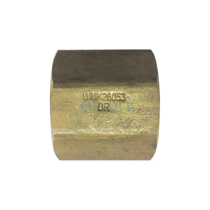 SOCKET 6mm���1/4") BRASS