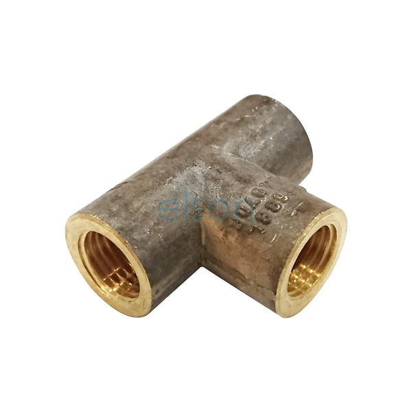 TEE 6mm (1/4") BRASS