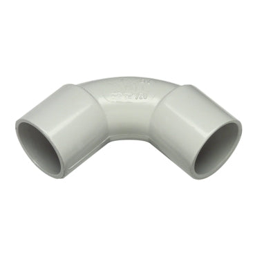 Clipsal Elbow Conduit Pvc Solid 25Mm Grey - 245/25-Gy