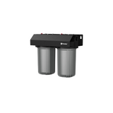 Whole House Rainwater Filter 1.5" Conn, 10" Lge Dia, Pl05Mp1 + Dp10Mp1 Incl, 65 Lpm - PT-EM2-65