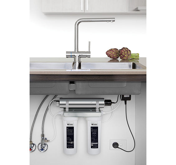 Ecotrol Undersink Twin Filter & Uv System With Dfu180 Faucet