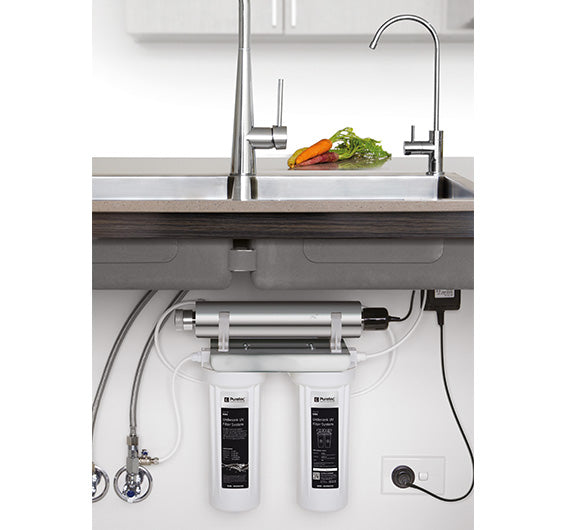 Ecotrol Undersink Twin Filter & Uv System With Dfu180 Faucet