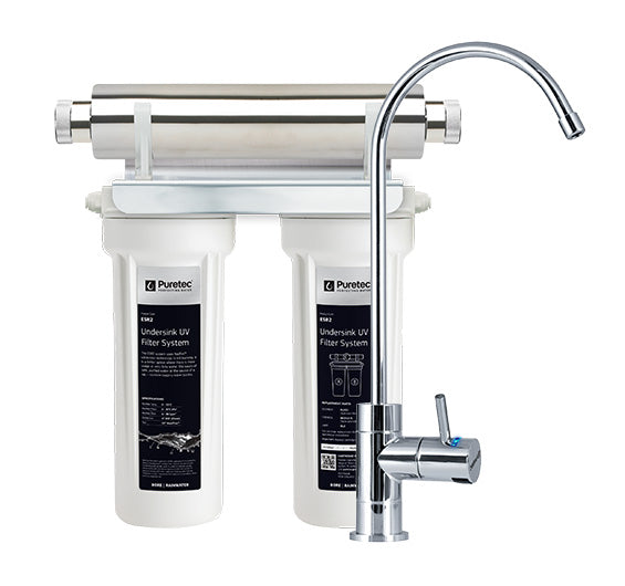 Ecotrol Undersink Twin Filter & Uv System With Dfu180 Faucet