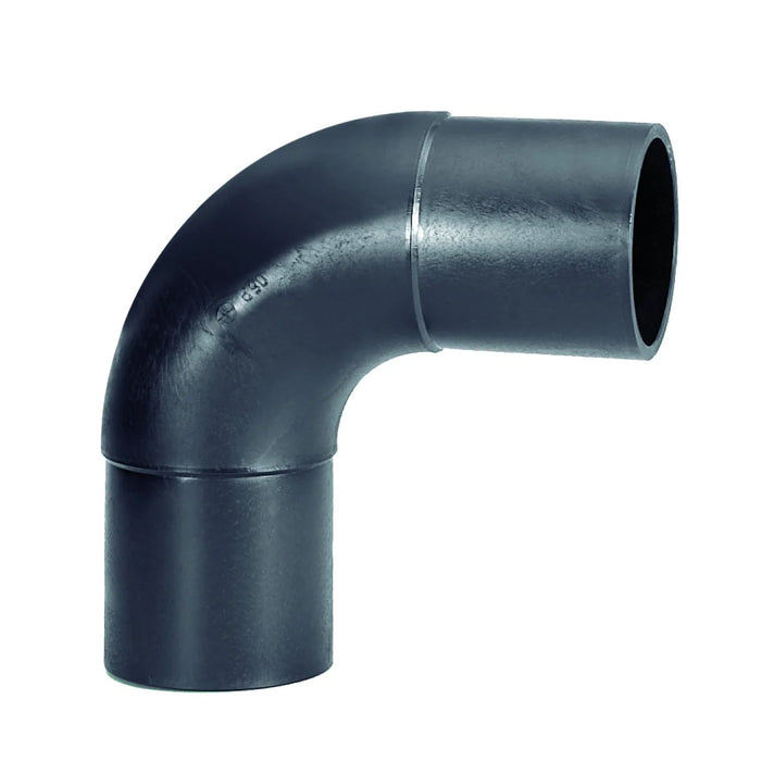 Bend 90Deg Injected Long Spigot Pe100 Sdr11 250