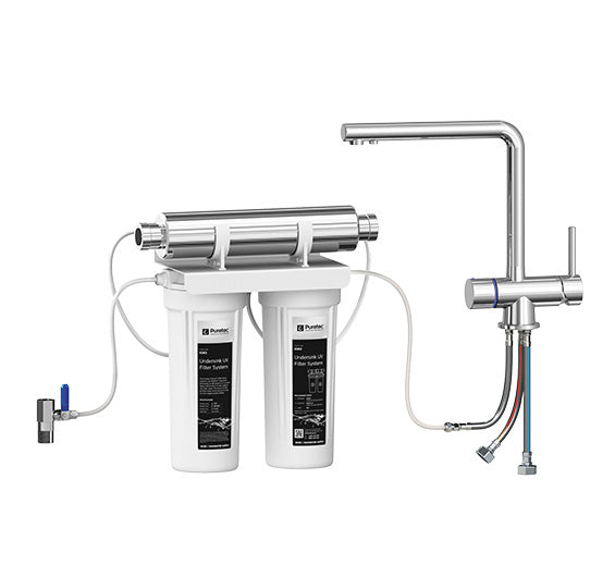 Ecotrol Undersink Twin Filter & Uv System With Tripla-T6