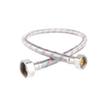 Flex Ss Braided Hose Connector 3/4 X 2000Mm, Elbow One End - PT-FBH202000E