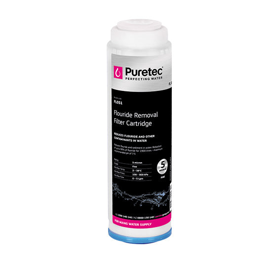 Fluoride Reduction Cartridge Standard Dia 2.5" X 10" - PT-FL051