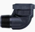 Poly Elbow Mxf Bsp 2" - 50mm