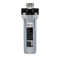 Filter Housing Kit, Silver W/ Black Head 10 Inch , 3/4 Connection - Pr - PT-HD1020-BK