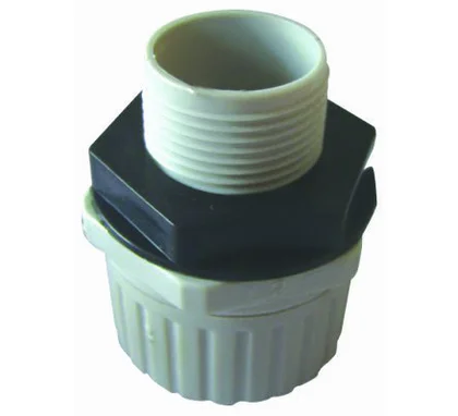 Hp Profiles Gland Corrugated Straight 20mm C/W Lock Nut