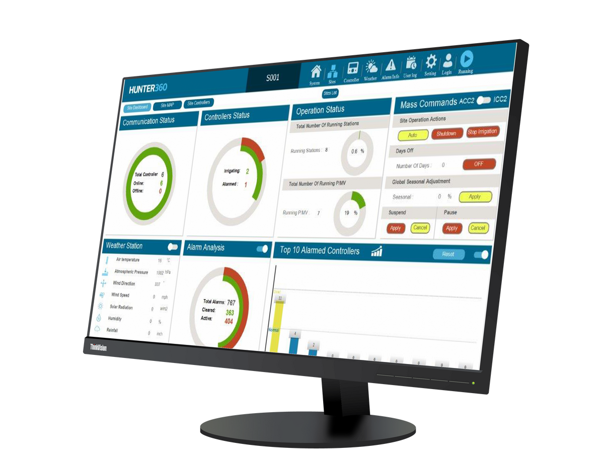 Hunter 360 Software (On USB Drive) — The Irrigation Hub