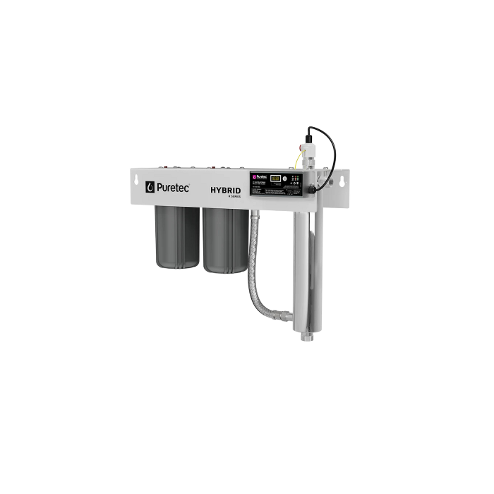 Hybrid R1 Dual Filter & Uv System, 75 Lpm Reversible Bracket