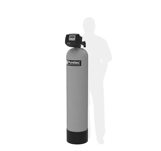 IRONSTOP Iron Removal System, Auto Backwash and Air Intake, 40-90L/min