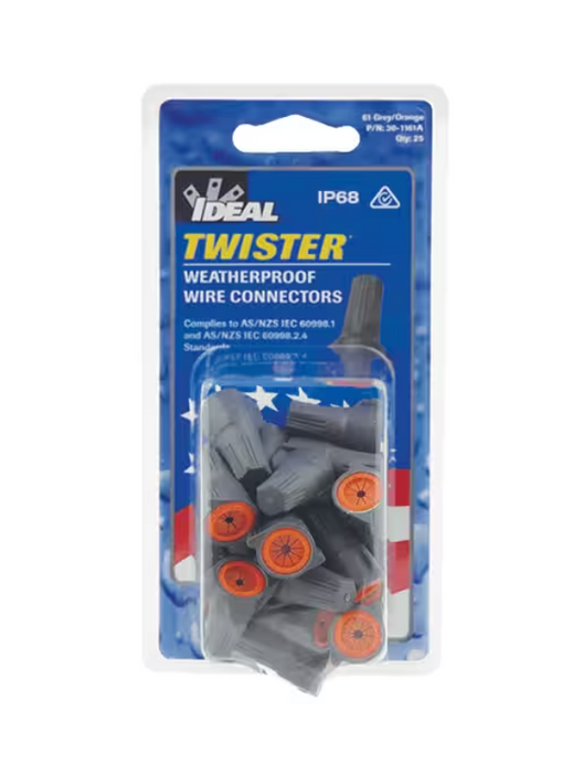 Weatherproof Ideal Cable Connector Model 61 - Pack of 25