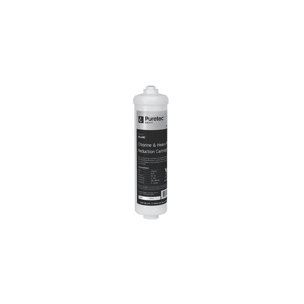 Inline Kdf/Granular Carbon Cartridge, 10", 1/4 Qc Tube - PT-IN149C