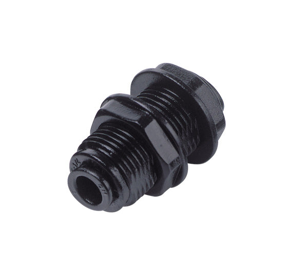 Bulkhead Connector, 12Mm Tube